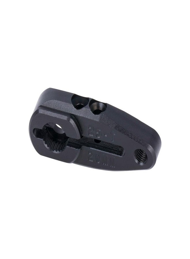 VNUHV 2Pcs 20MM 25T Servo Horn Arm VPS02412 for RC Car/Truck Option Hop-ups Parts (Black) - Image 3